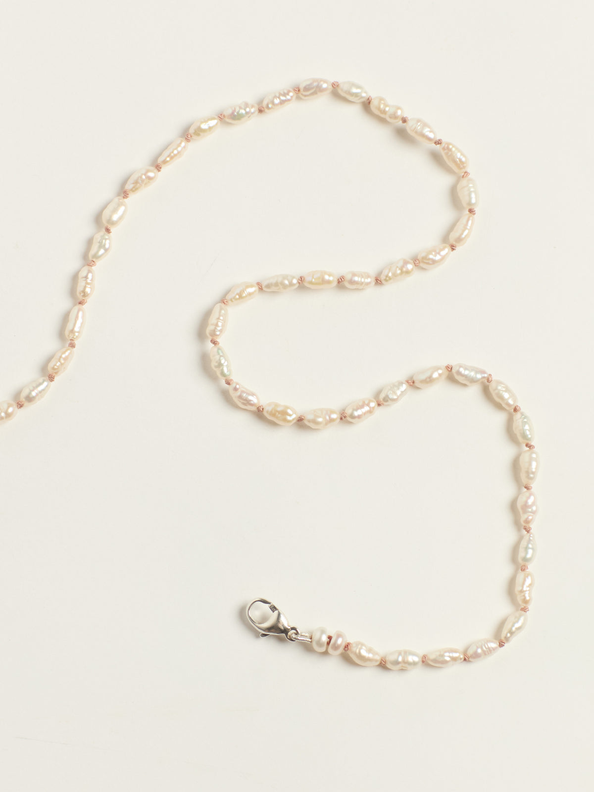 Rice Pearl Necklaces