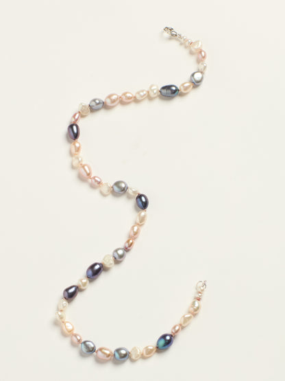 Multicolour Pearl Necklaces