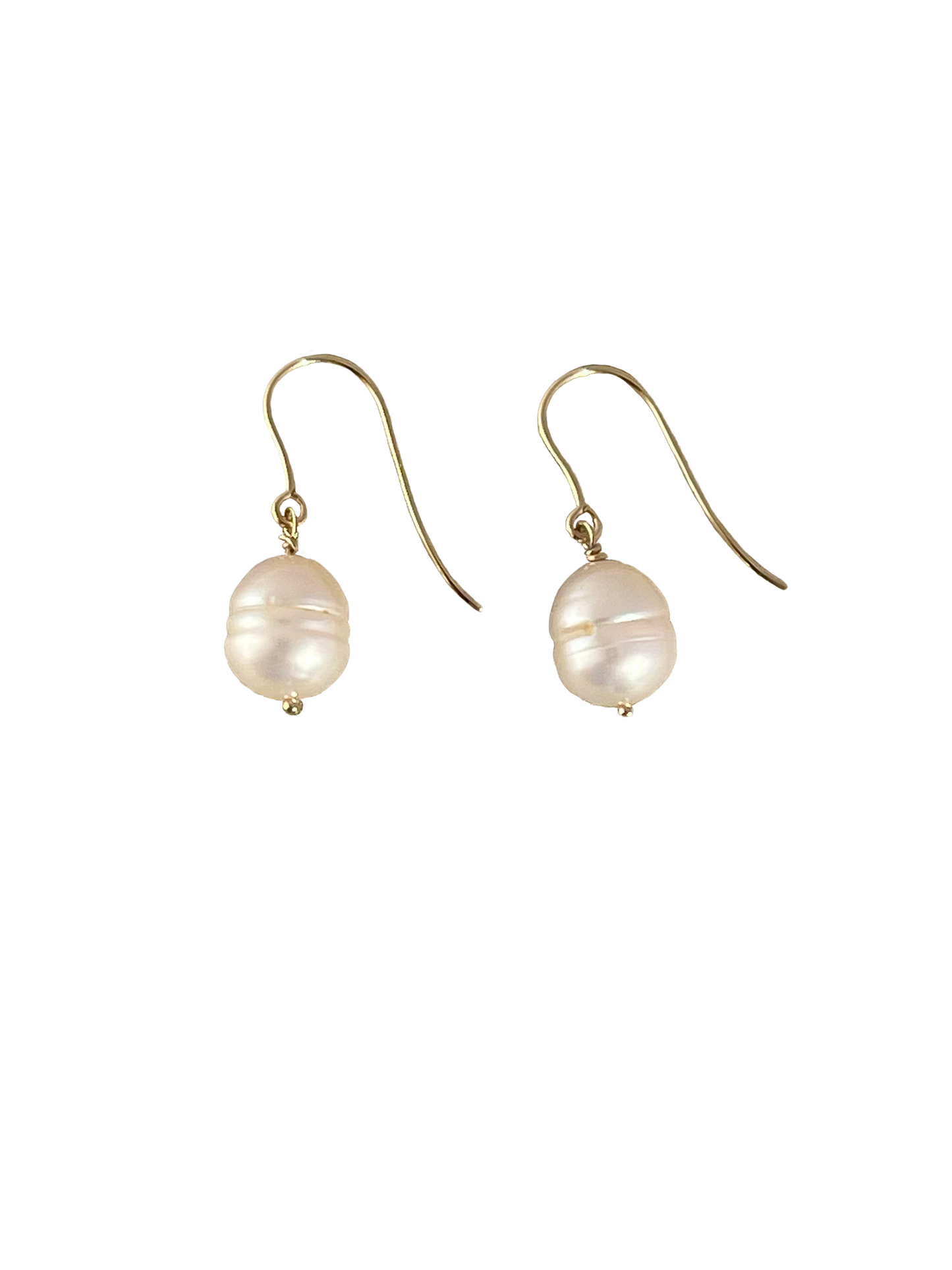 9ct Gold Drop Pearls